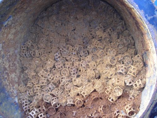 Pallringen na gebruik bodemverontreiniging