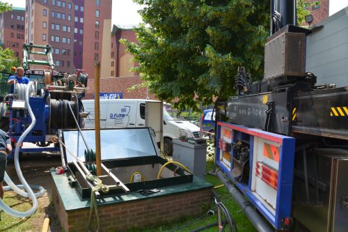 Regeneratie van een drinkwaterbron in Deventer