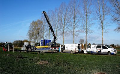 Regeneratie drinkwater bron