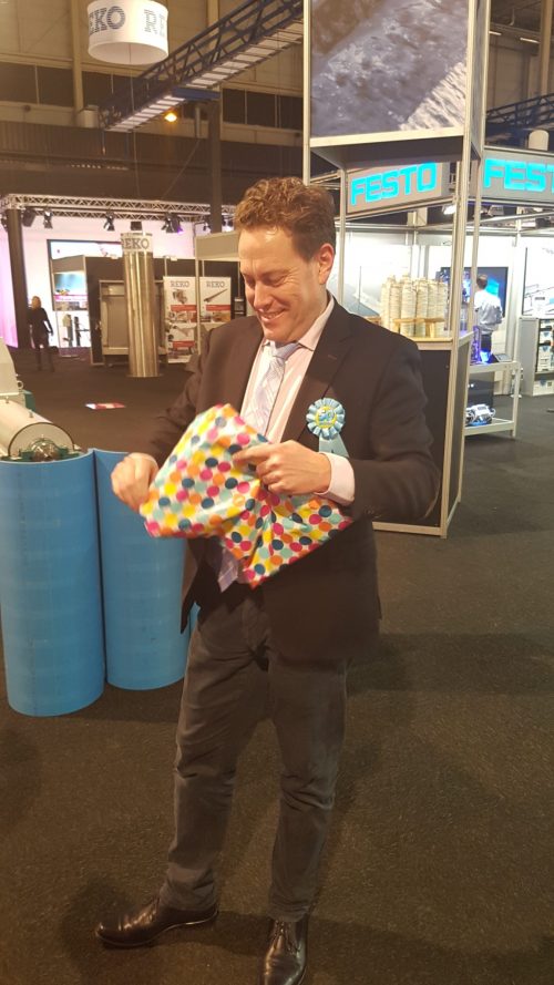 Martin jarig op de Aqua Nederland Vakbeurs 2018