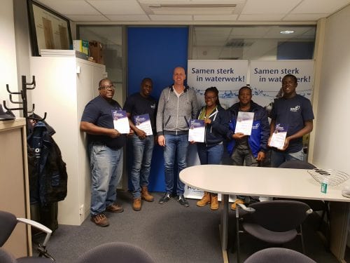 Graduation of the GWI team