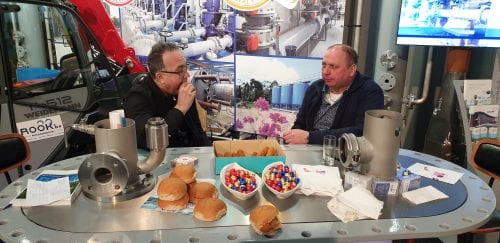 Bezoekers Stand Rook en Q-Flow Aqua Nederland Vakbeurs 2019