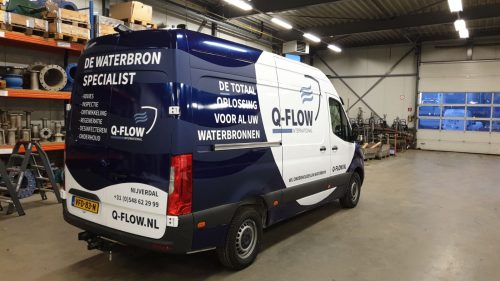 Mobiele werkplaats bron onderhoud Q-Flow 2020