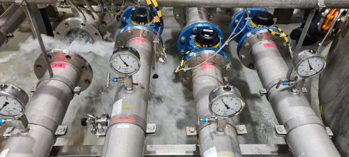 Header waterzuivering