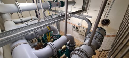 Reinigung von Rohwasserleitungen in Deutschland