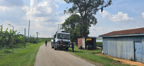 Q-Flow regeneratie vrachtwagen aan het Victoria meer
